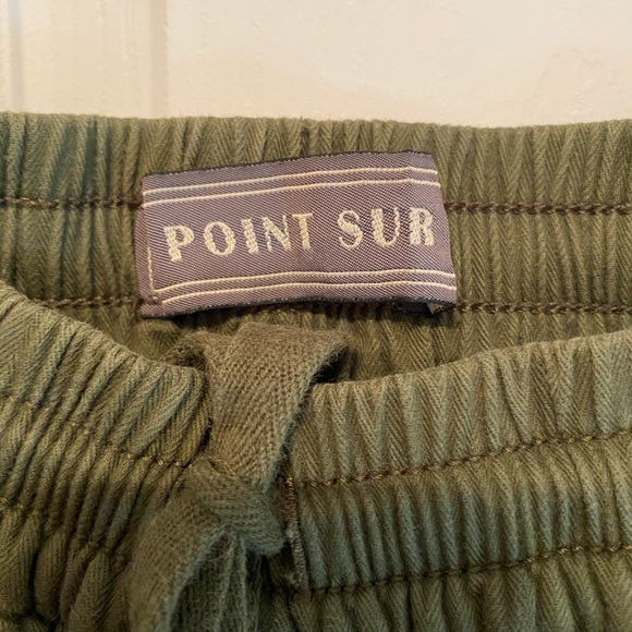 Cotton Elastic Waist Pants - Picture 3 of 5